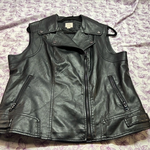 Jackets & Blazers - *winter sale*Faux Leather Vest